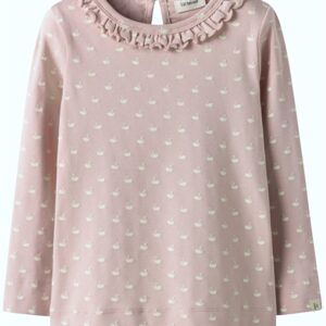 Lil Atelier Bluse - NmfGayo - Peach Whip Swans