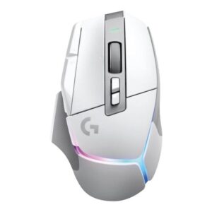 Logitech G G502 X PLUS - mus - 2.4 GHz - hvid