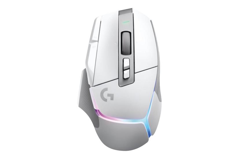 Logitech G G502 X PLUS - mus - 2.4 GHz - hvid