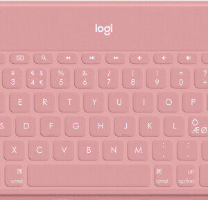 Logitech - Keys-to-go - Pink (nordic)