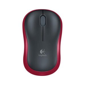 Logitech M185 - mus - 2.4 GHz - rød