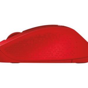 Logitech M330 SILENT PLUS - mus - 2.4 GHz - rød