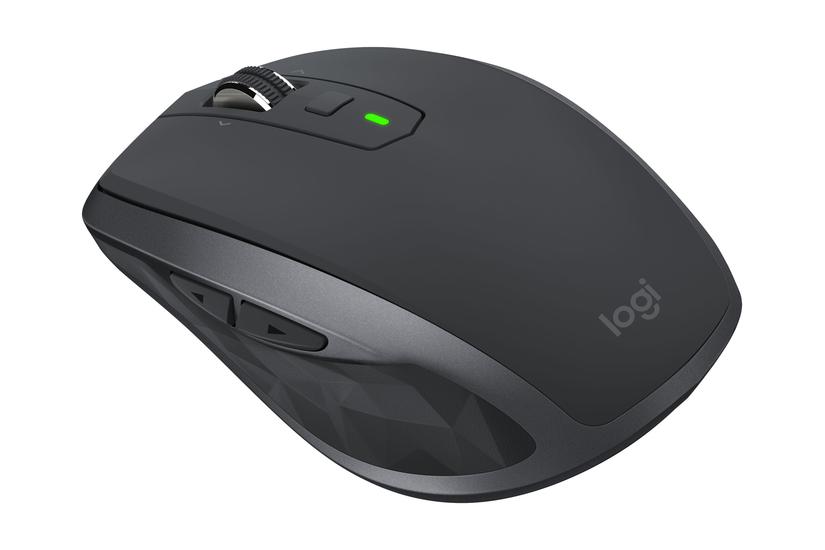 Logitech MX Anywhere 2S - mus - 2.4 GHz, Bluetooth - grafit