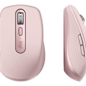 Logitech MX Anywhere 3 - mus - 2.4 GHz, Bluetooth - rose