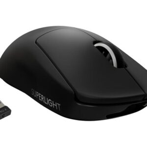 Logitech PRO X SUPERLIGHT Wireless Gaming Mouse - mus - 2.4 GHz - sort