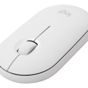 Logitech Pebble M350 - mus - 2.4 GHz, Bluetooth - off-white