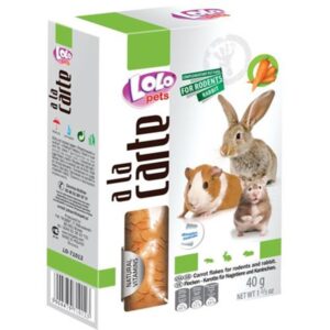 Lolo Pets A la carte Flakes - carrot 40 g