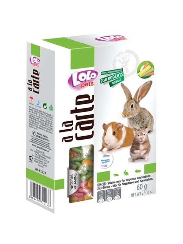 Lolo Pets A la carte - sticks mix 60 g