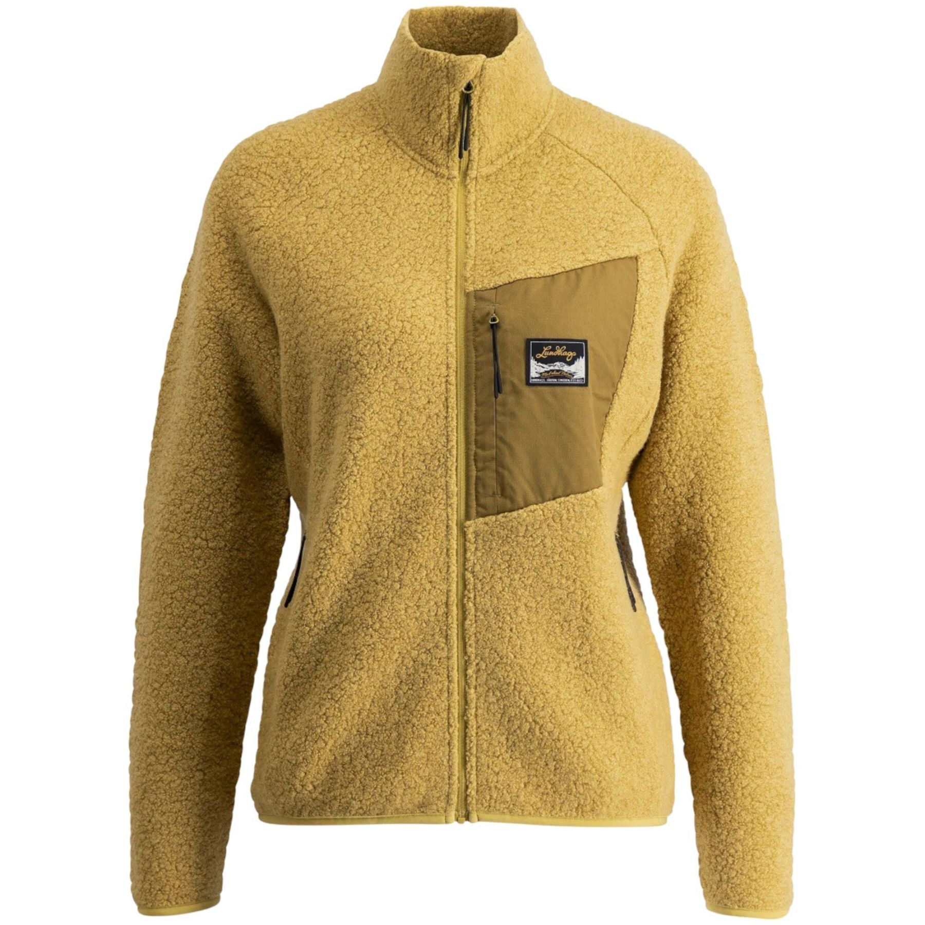 Lundhags Flok Wool Ws Pile, mellemlag, dame, gul