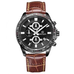 MEGIR Tachymeter Black Herreur