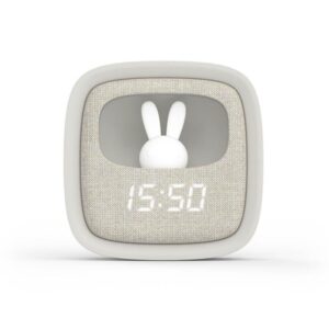 MOB Alarm Clock with Light Billy Clock Grey