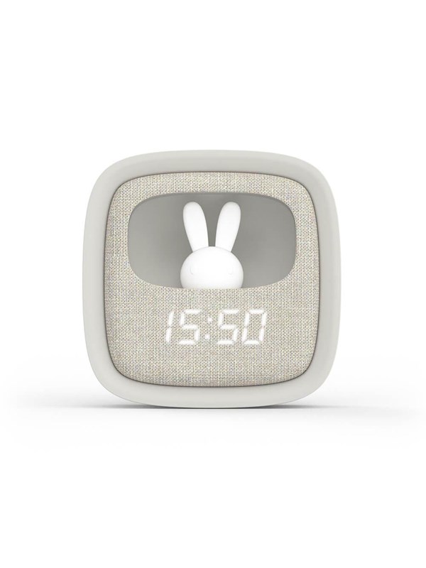 MOB Alarm Clock with Light Billy Clock Grey
