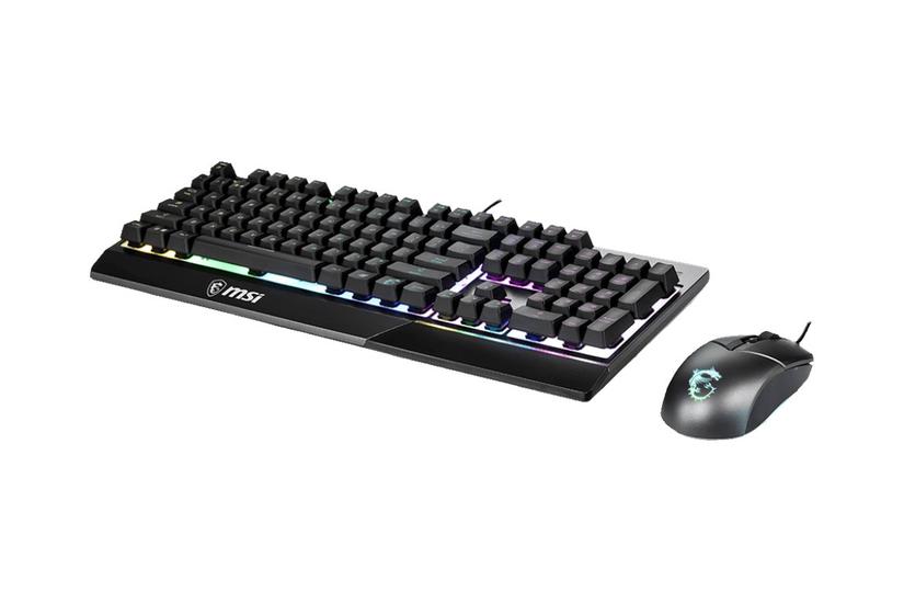 MSI Vigor GK30 combo - sæt med mus og tastatur - tysk Indgangsudstyr