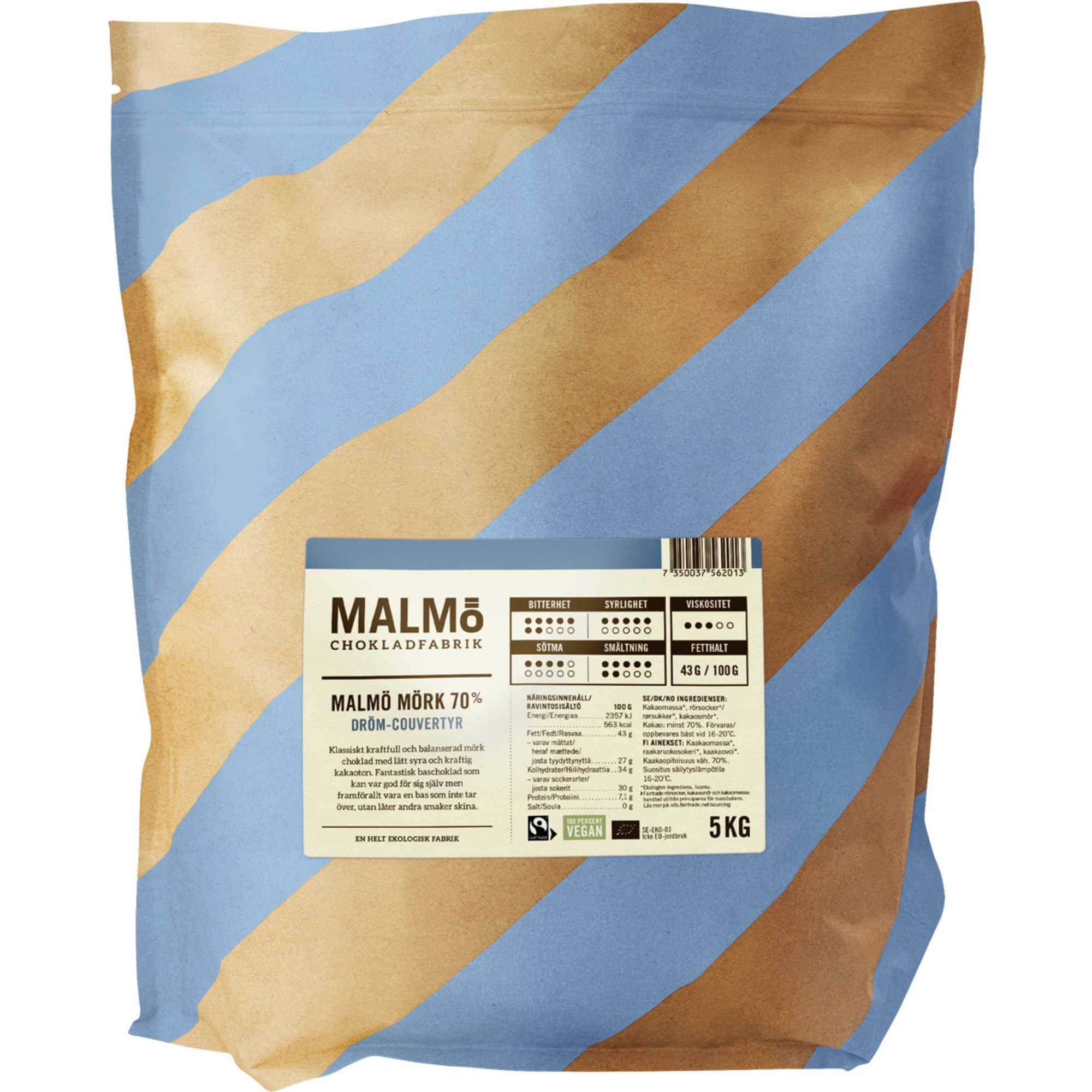 Malmö Mörk 70% couverture