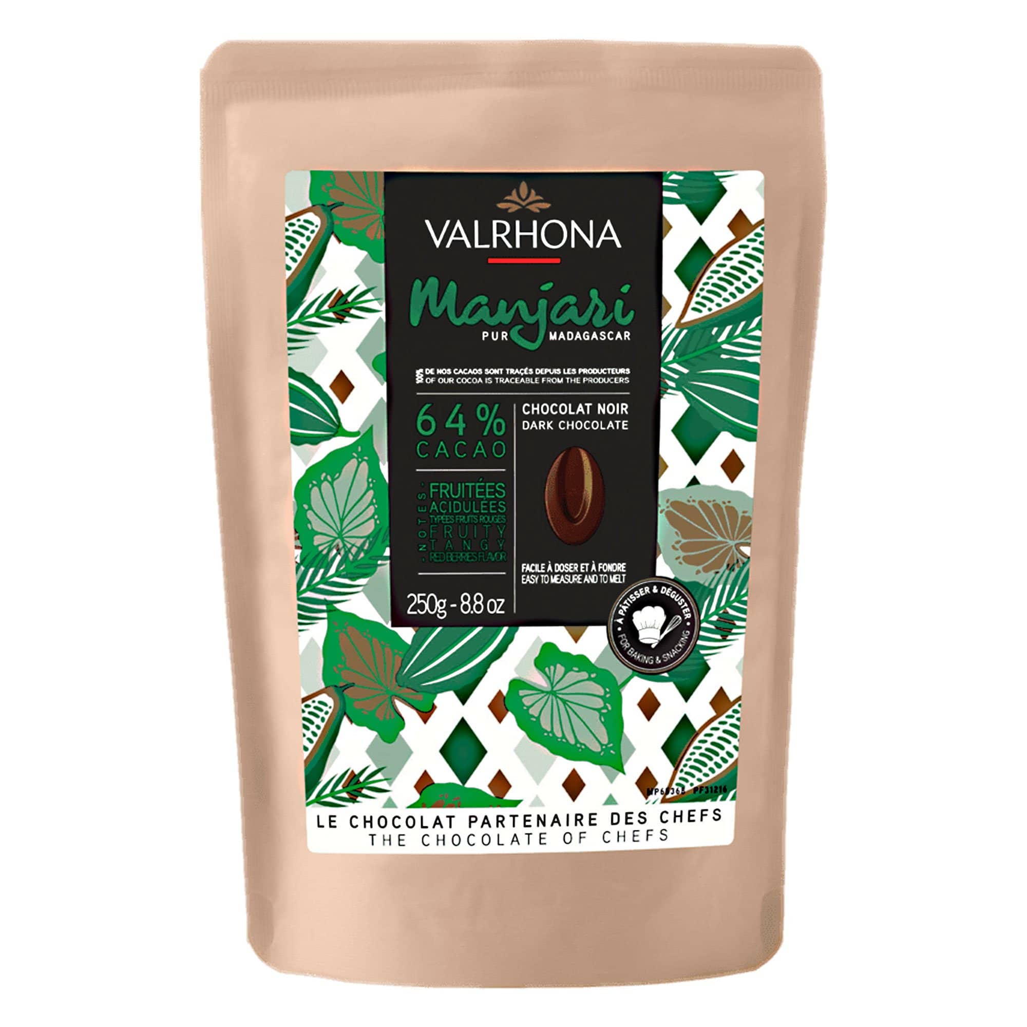 Manjari 64% chokolade, 250 g