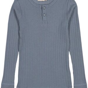 MarMar Bluse Modal Broad Rib Stormy Blue