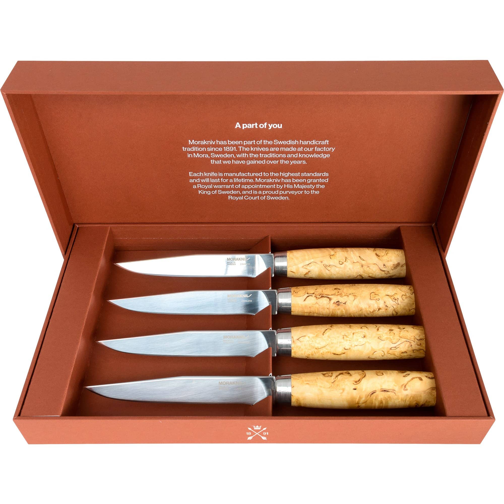 Masur Steakkniv 4 stk.