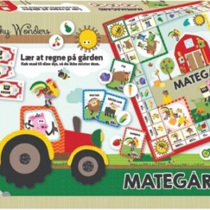 Mategård Brætspil - Wacky Wonders - Barbo Toys