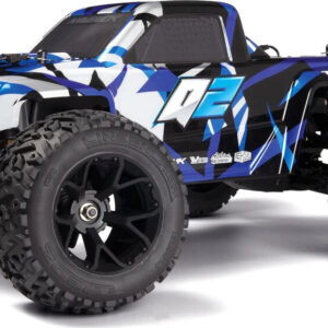 Maverick - Rc Quantum 2 Fjernstyret Monster Truck - 1:10 - Blå - Mv150400