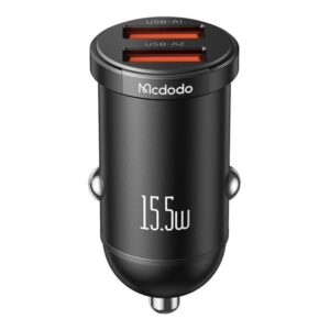 Mcdodo CC-2950 car charger 2x USB 15.5W (black)