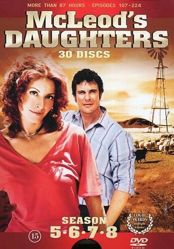 Mcleods Døtre - Sæson 5-8 - DVD - Tv-serie