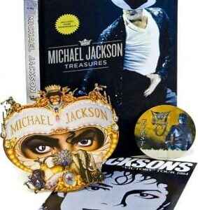 Michael Jackson Treasures - Dansk Bog Samt Dvd - DVD - Film