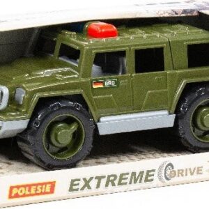 Militær Legetøjsbil - Jeep - Grøn - 32 Cm - Polesie