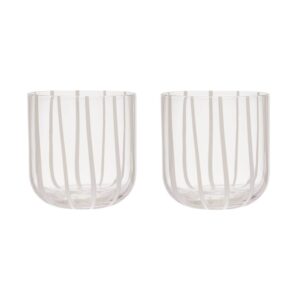 Mizu vandglas, clear, pakke med 2