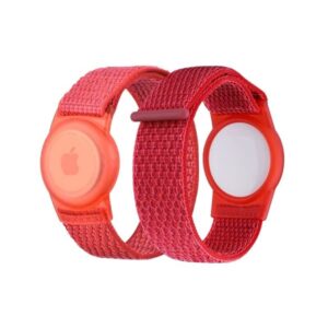 Mobile Origin AirTag Strap red