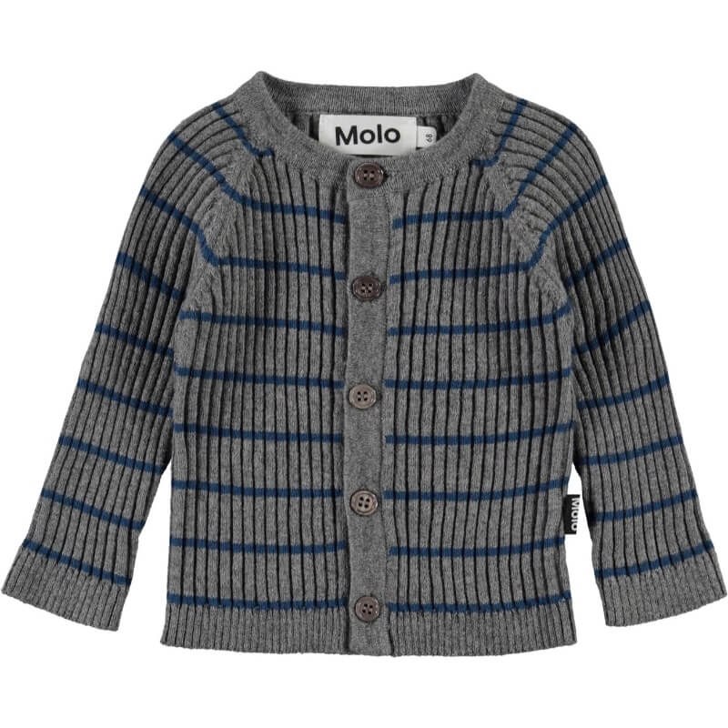Molo - Bendix Cardigan - Slim Stripe - 68