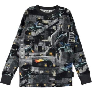 Molo - Rill Bluse - Amazing Game - 128