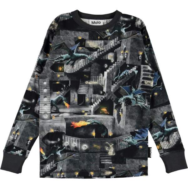 Molo - Rill Bluse - Amazing Game - 128