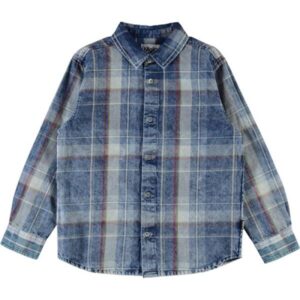 Molo - Russy Skjorte - Indigo Check - 122/128