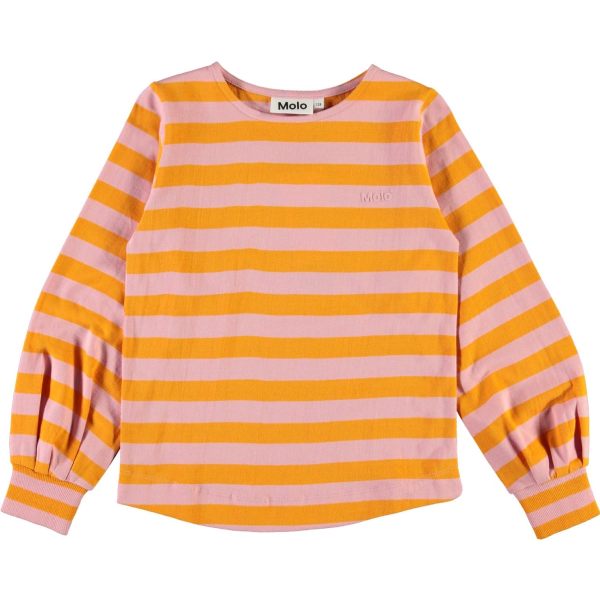 Molo - Rylee Bluse - Citrus Stripe - 128