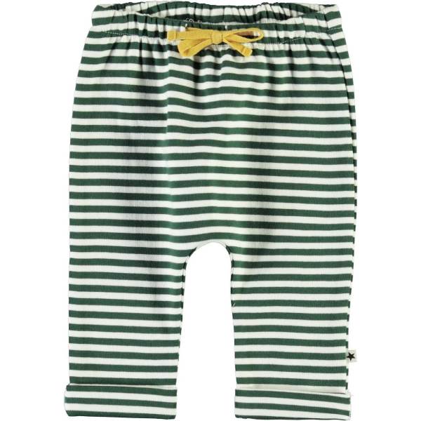 Molo - Sigurd Bukser - Green Stripe - 68