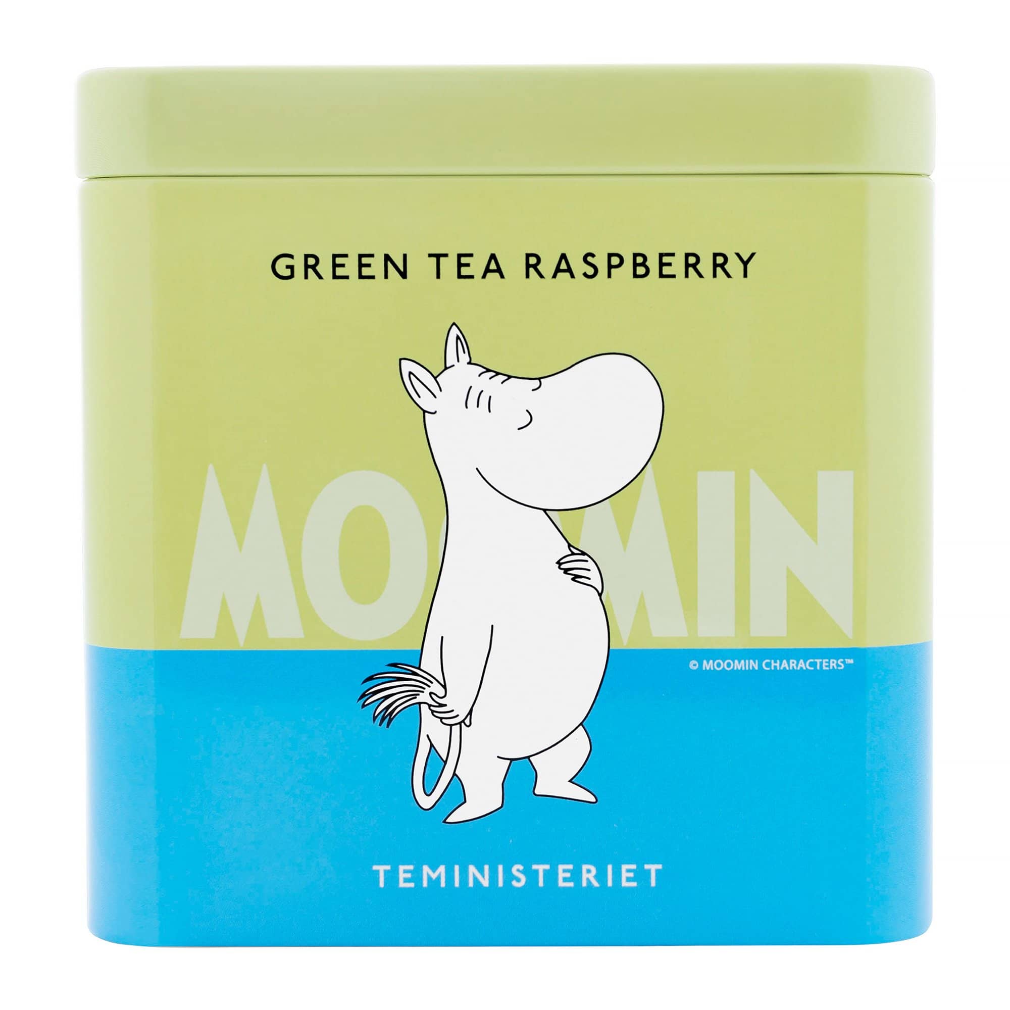 Moomin Raspberry grøn te, 100 g