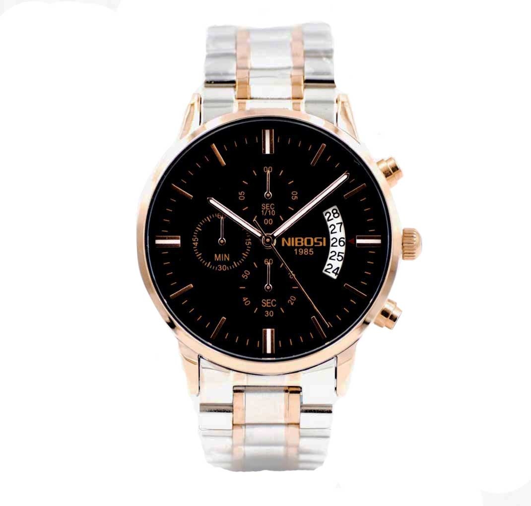 NIBOSI Rosegold Herreur