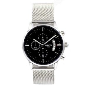 NIBOSI Silver & Black Herreur