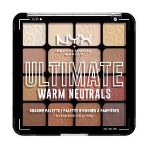 NYX Ultimate Shadow Palette 16-Pan 05W Warm Neutrals - 12,8 g.