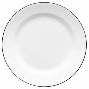 Natur Snehvid tallerken, 18 cm
