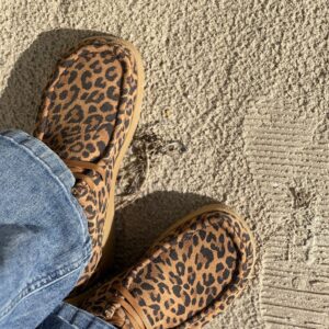 Nature, Alba Sko Suede Print - Leopard 38