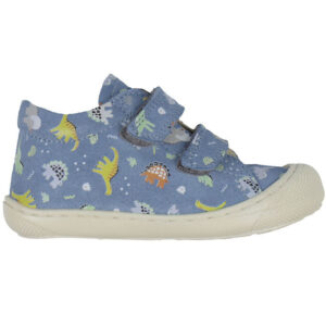 Naturino Sko - Cocoon VL Suede - Celeste Multi