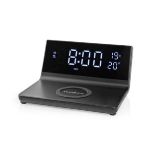 Nedis Alarm clock with wireless charging