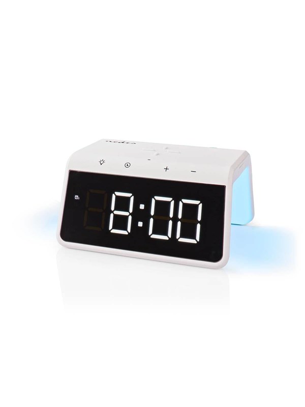 Nedis Digital alarm clock White