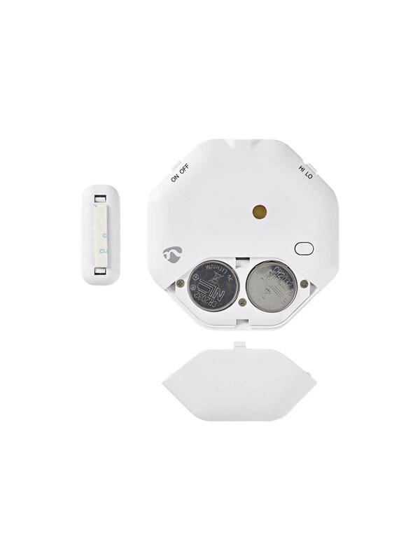 Nedis Door / window alarm with magnetic sensor - door and window sensor - white