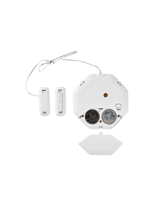 Nedis Doorstep Window Alarm - glass break sensor - white
