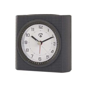Nedis - alarm clock - quartz - desktop - grey white