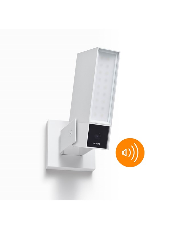 Netatmo Smart Outdoor Camera with Siren - White