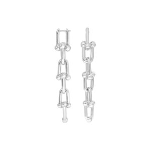 #NoMissingLink - Lang - Øreringe sæt - Sterling forsølvet