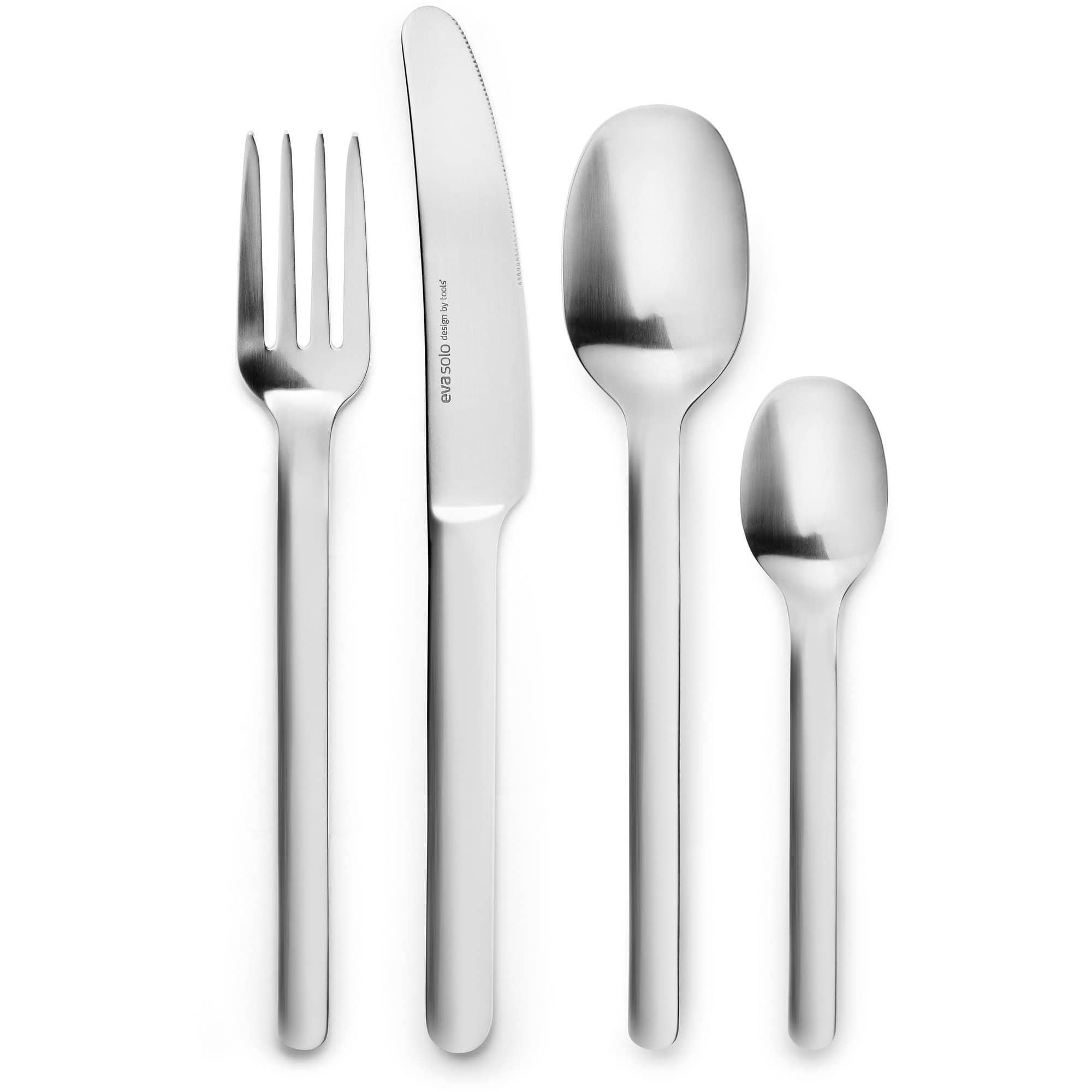 Nordic Kitchen bestiksæt 16 dele, rustfrit stål